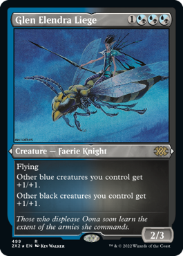 【ENG】【Foil】■エッチング■《エレンドラ谷のしもべ/Glen Elendra Liege》[2X2]