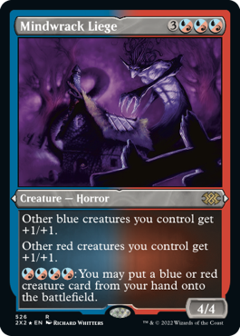 【ENG】【Foil】■エッチング■《精神壊しのしもべ/Mindwrack Liege》[2X2]