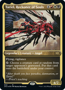 【ENG】【Foil】■エッチング■《魂を数える者、タリエル/Tariel, Reckoner of Souls》[2X2]