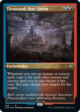 【ENG】【Foil】■エッチング■《千年嵐/Thousand-Year Storm》[2X2]