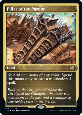 【ENG】【Foil】■エッチング■《パルンズの柱/Pillar of the Paruns》[2X2]