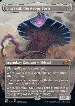 【ENG】【Foil】■テクスチャー■《引き裂かれし永劫、エムラクール/Emrakul, the Aeons Torn》[2X2]
