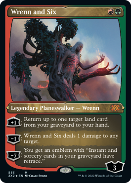 【ENG】【Foil】■テクスチャー■《レンと六番/Wrenn and Six》[2X2]