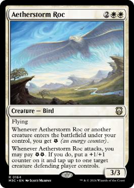 【ENG】【Foil】■リップル■《霊気嵐のロック/Aetherstorm Roc》[M3C]