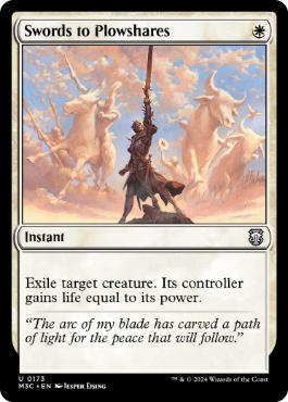 【ENG】【Foil】■リップル■《剣を鍬に/Swords to Plowshares》[M3C]