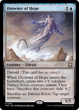 【ENG】【Foil】■リップル■《希望を溺れさせるもの/Drowner of Hope》[M3C]