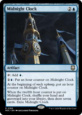 【ENG】【Foil】■リップル■《真夜中の時計/Midnight Clock》[M3C]