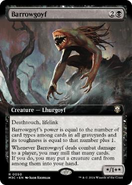 【ENG】【Foil】■拡張アートリップル■《バロウゴイフ/Barrowgoyf》[M3C]