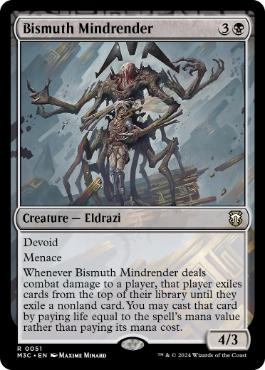 【ENG】【Foil】■リップル■《ビスマスの精神裂き/Bismuth Mindrender》[M3C]