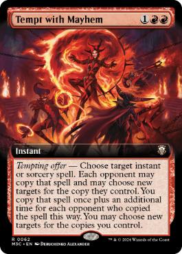 【ENG】【Foil】■拡張アートリップル■《騒乱の誘惑/Tempt with Mayhem》[M3C]