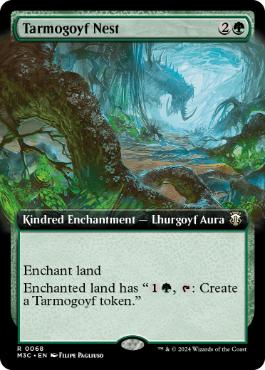【ENG】【Foil】■拡張アートリップル■《タルモゴイフの巣/Tarmogoyf Nest》[M3C]
