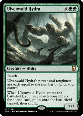 【ENG】【Foil】■リップル■《ウルヴェンワルドのハイドラ/Ulvenwald Hydra》[M3C]