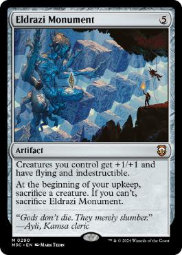 【ENG】【Foil】■リップル■《エルドラージの碑/Eldrazi Monument》[M3C]