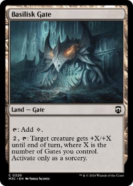 【ENG】【Foil】■リップル■《バジリスク門/Basilisk Gate》[M3C]