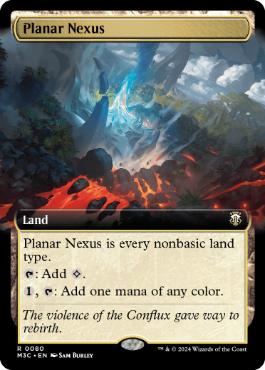 【ENG】【Foil】■拡張アートリップル■《次元の結節点/Planar Nexus》[M3C]