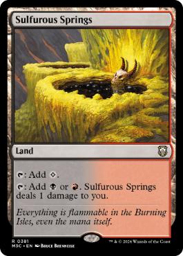 【ENG】【Foil】■リップル■《硫黄泉/Sulfurous Springs》[M3C]