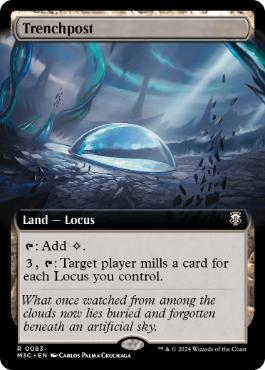 【ENG】【Foil】■拡張アートリップル■《下層の座/Trenchpost》[M3C]
