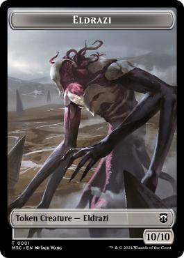 【ENG】【Foil】■リップル■《エルドラージ+スピリットトークン/Eldrazi+Spirit Token》[M3C]