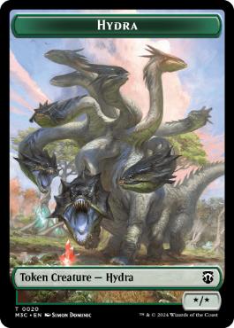 【ENG】【Foil】■リップル■《ハイドラ+猪トークン/Hydra+Boar Token》[M3C]