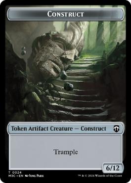 【ENG】【Foil】■リップル■《構築物+マイアトークン/Construct+Myr Token》[M3C]
