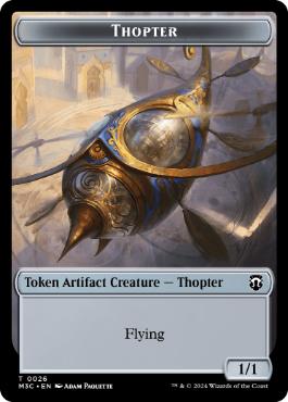 【ENG】【Foil】■リップル■《飛行機械+コピートークン/Thopter+Copy Token》[M3C]