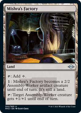 【ENG】【Foil】■エッチング■《ミシュラの工廠/Mishra's Factory》[MH2]