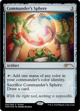 【ENG】【Foil】《統率者の宝球/Commander's Sphere》[旧正月プロモ]