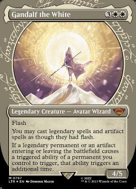 【ENG】【Foil】■サージ■《白のガンダルフ/Gandalf the White》[LTR]