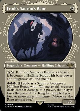 【ENG】【Foil】■サージ■《サウロンの破滅、フロド/Frodo, Sauron's Bane》[LTR]