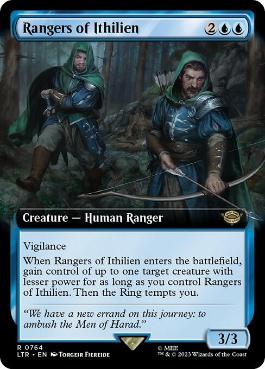 【ENG】【Foil】■サージ■《イシリアンのレンジャー/Rangers of Ithilien》[LTR]
