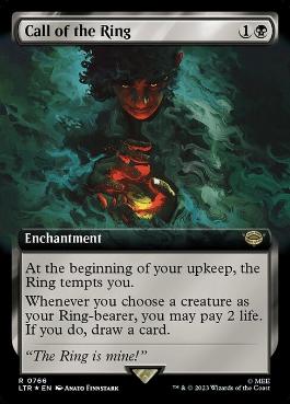 【ENG】【Foil】■サージ■《指輪の誘い/Call of the Ring》[LTR]