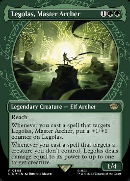 【ENG】【Foil】■サージ■《弓の名人、レゴラス/Legolas, Master Archer》[LTR]