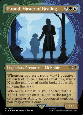 【ENG】【Foil】■サージ■《医術の大家、エルロンド/Elrond, Master of Healing》[LTR]