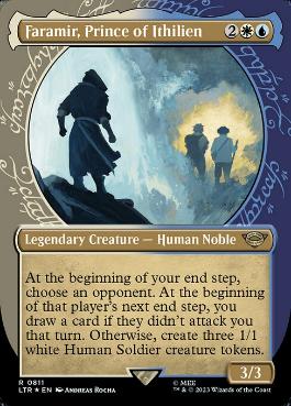 【ENG】【Foil】■サージ■《イシリアンの領主、ファラミア/Faramir, Prince of Ithilien》[LTR]