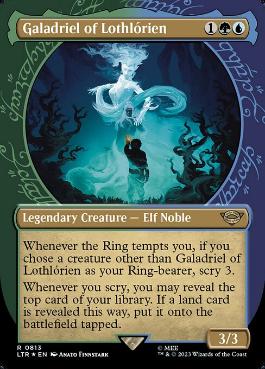【ENG】【Foil】■サージ■《ロスロリアンのガラドリエル/Galadriel of Lothlorien》[LTR]