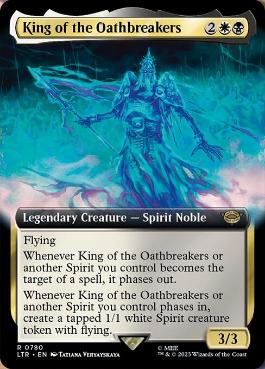 【ENG】【Foil】■サージ■《誓言破りし者の王/King of the Oathbreakers》[LTR]