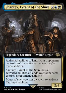 【ENG】【Foil】■サージ■《ホビット庄の圧制者、シャーキー/Sharkey, Tyrant of the Shire》[LTR]