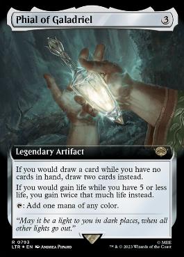 【ENG】【Foil】■サージ■《ガラドリエルの玻璃瓶/Phial of Galadriel》[LTR]