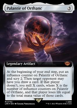 【ENG】【Foil】■サージ■《オルサンクのパランティール/Palantir of Orthanc》[LTR]