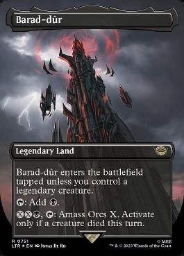 【ENG】【Foil】■サージ■《バラド＝ドゥール/Barad-dur》[LTR]