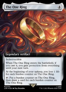【ENG】【Foil】■サージ■《一つの指輪/The One Ring》[LTR]