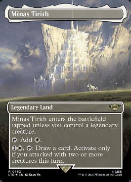 【ENG】【Foil】■サージ■《ミナス・ティリス/Minas Tirith》[LTR]