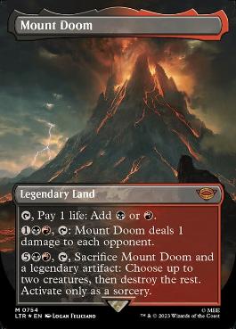 【ENG】【Foil】■サージ■《滅びの山/Mount Doom》[LTR]