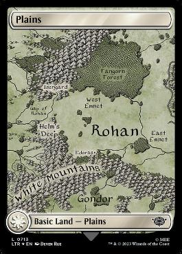 【ENG】【Foil】■サージ■《平地/Plains》(713)[LTR]