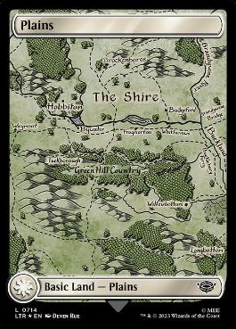 【ENG】【Foil】■サージ■《平地/Plains》(714)[LTR]