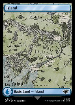 【ENG】【Foil】■サージ■《島/Island》(715)[LTR]