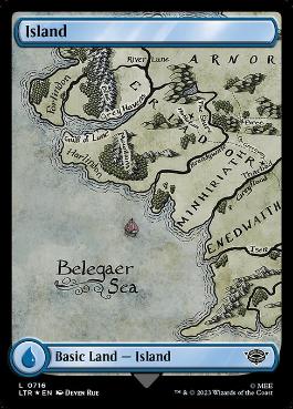 【ENG】【Foil】■サージ■《島/Island》(716)[LTR]