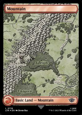 【ENG】【Foil】■サージ■《山/Mountain》(719)[LTR]