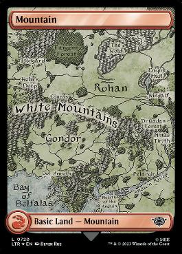 【ENG】【Foil】■サージ■《山/Mountain》(720)[LTR]