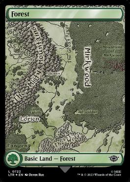 【ENG】【Foil】■サージ■《森/Forest》(722)[LTR]